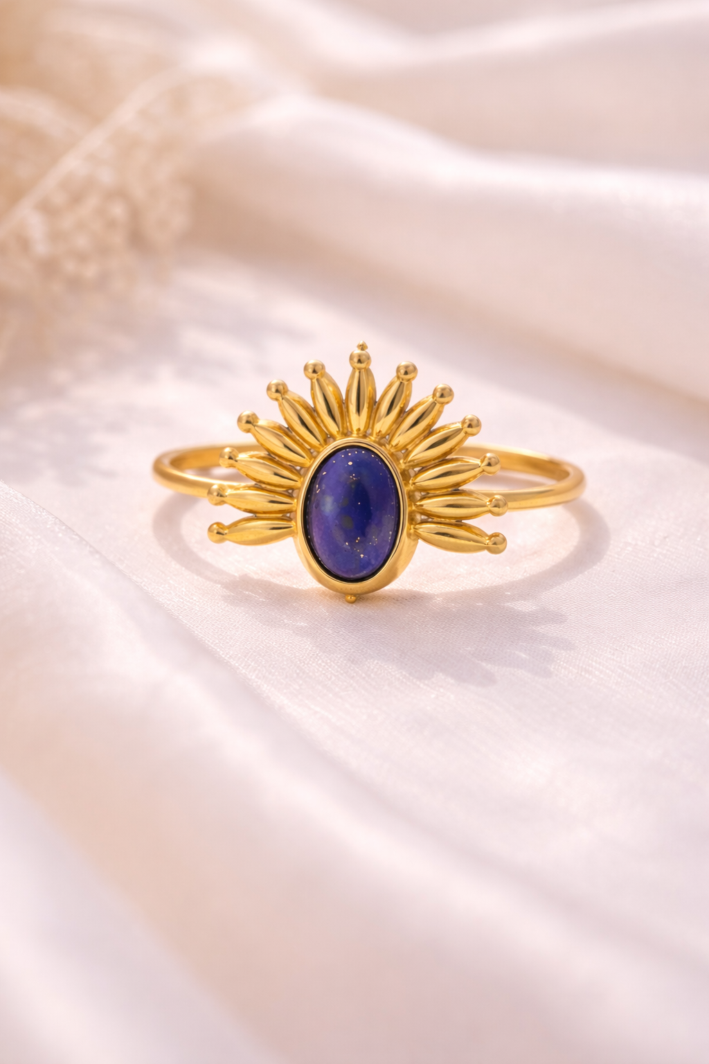Solar Lapis Ring