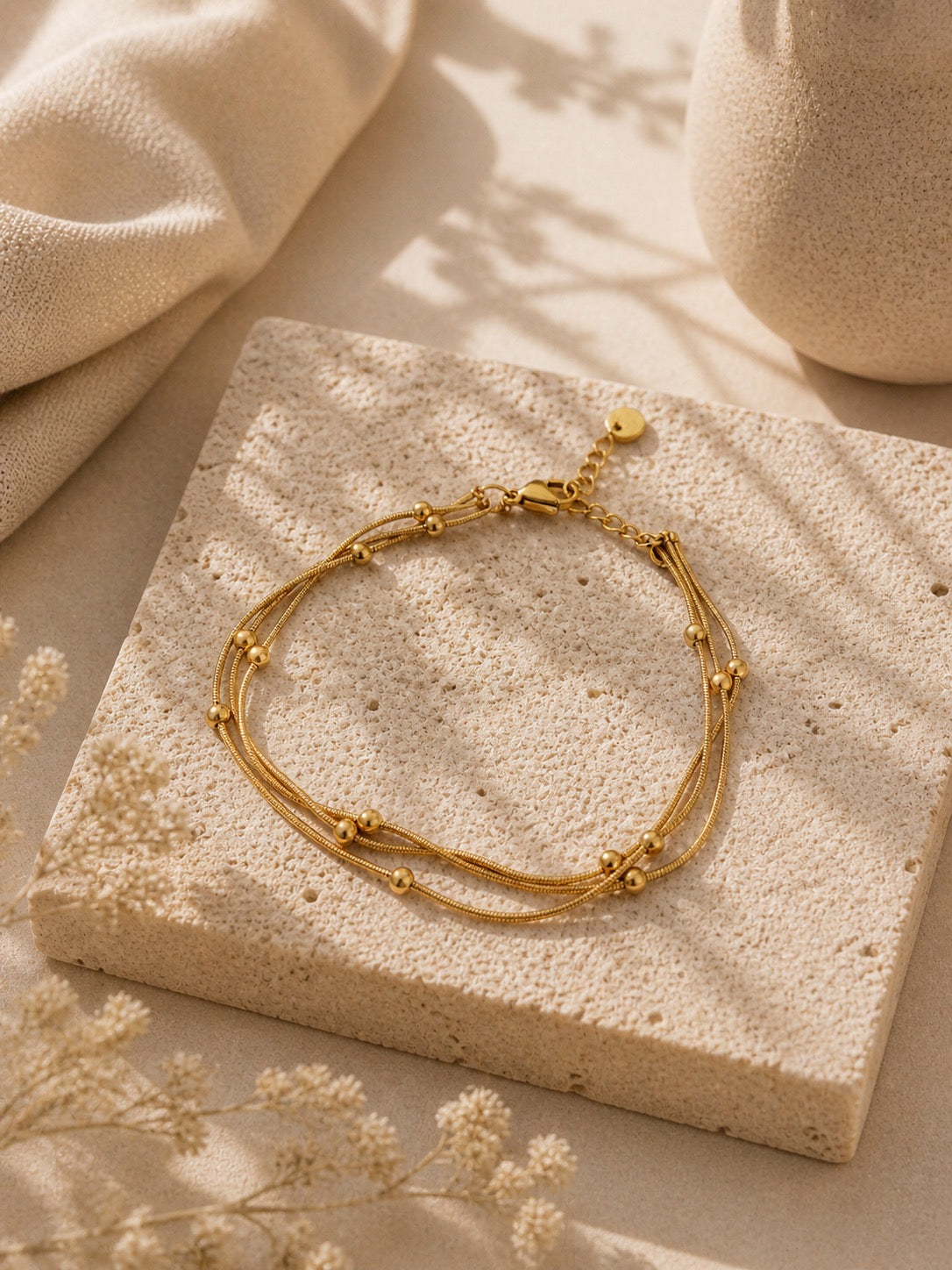 Golden Drift Bracelet