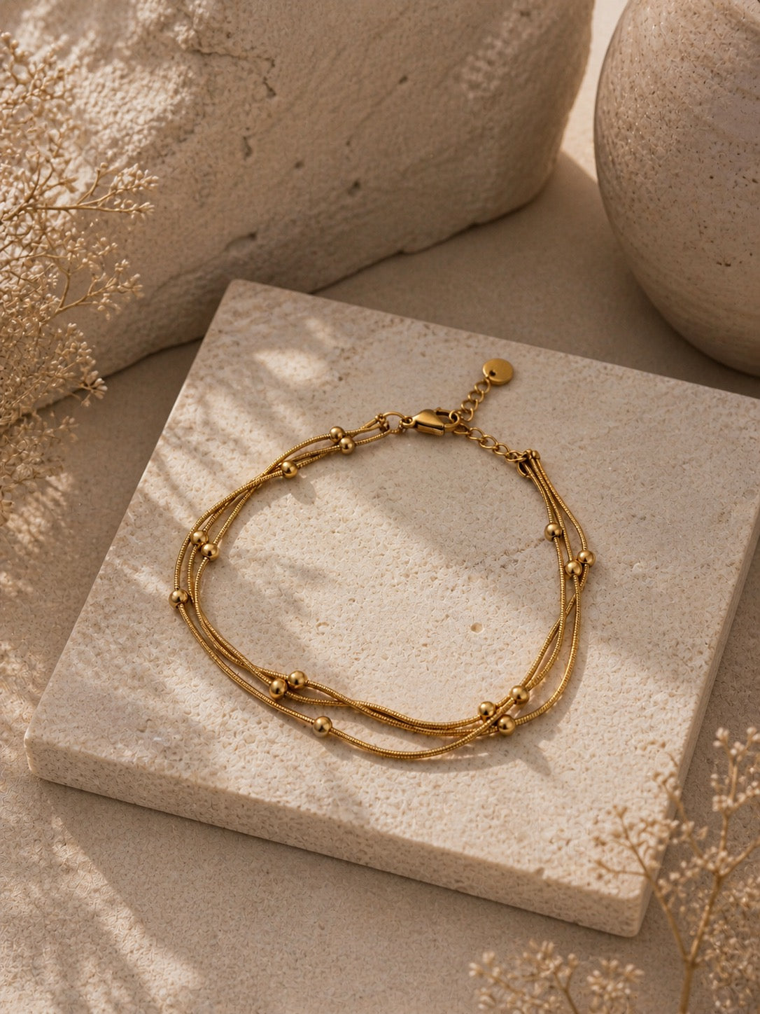 Golden Drift Bracelet