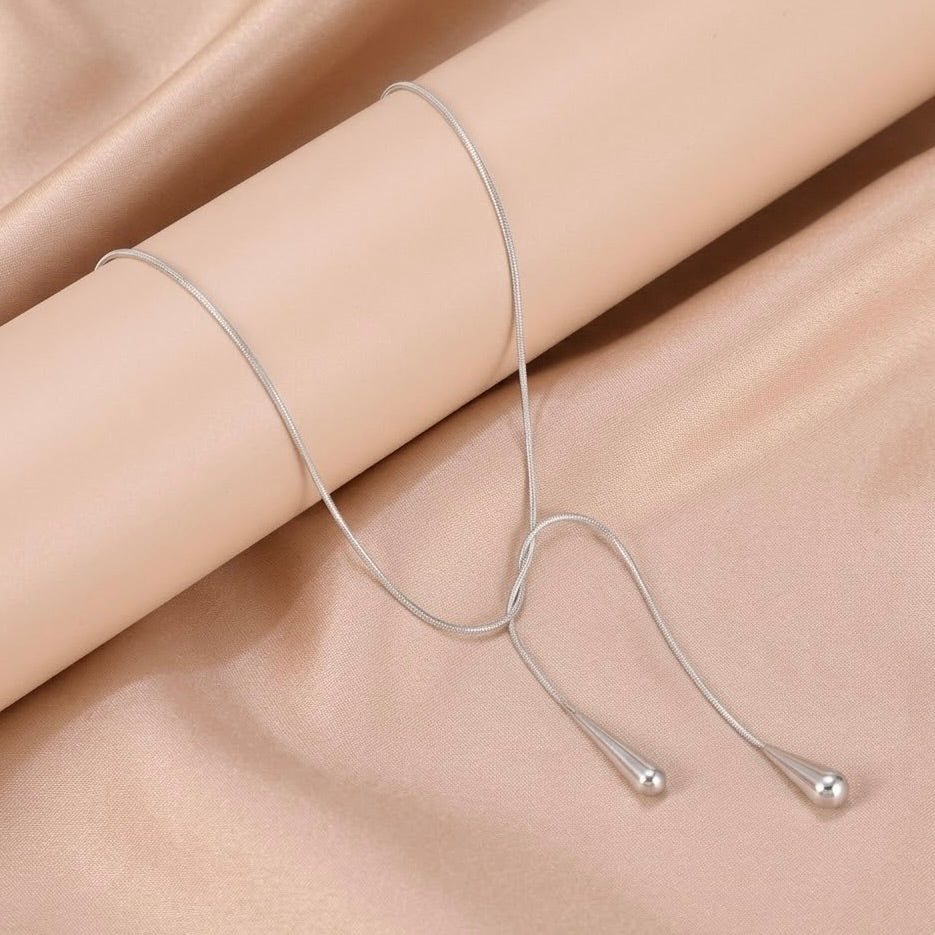 Elysian Teardrop Silver Set