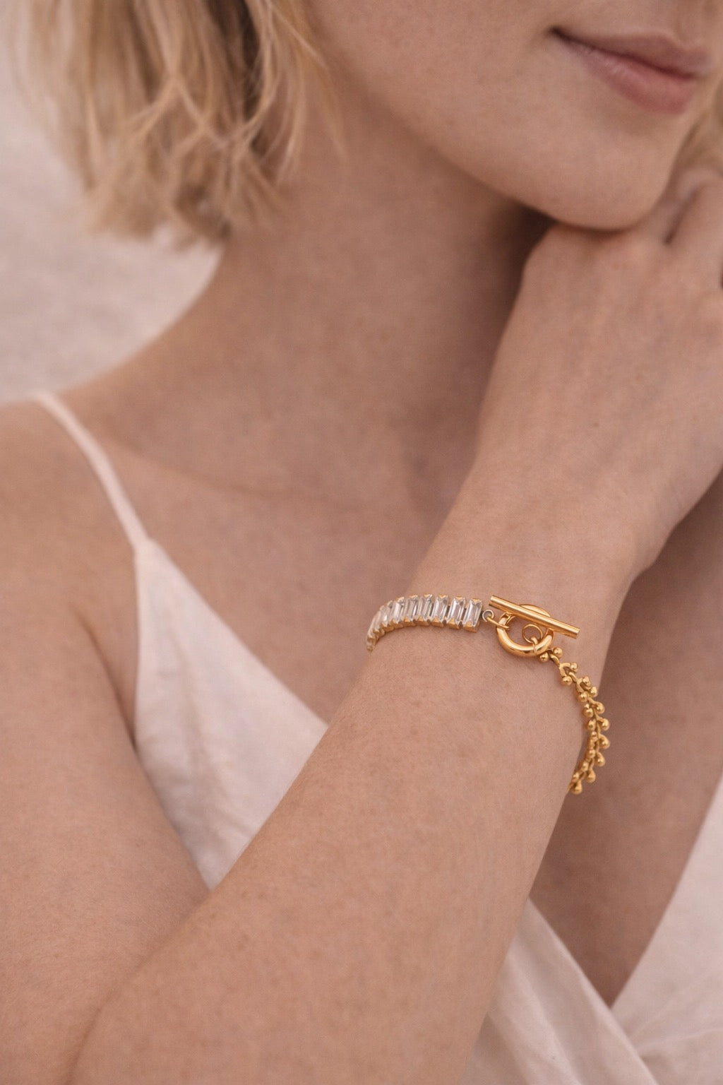 Crystal Link Bracelet