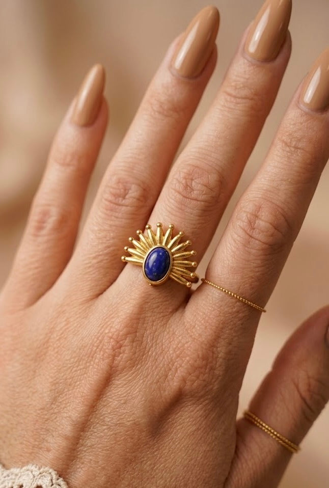 Solar Lapis Ring
