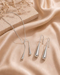Elysian Teardrop Silver Set