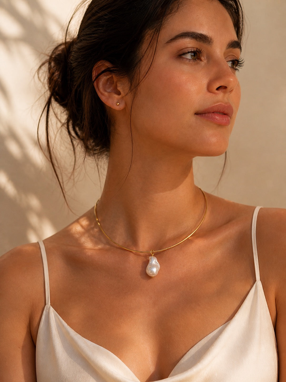 Ethereal Pearl Bangle