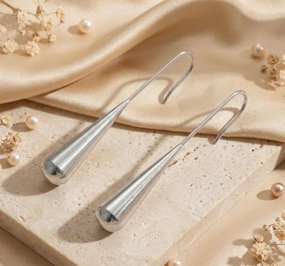 Elysian Teardrop Silver Set